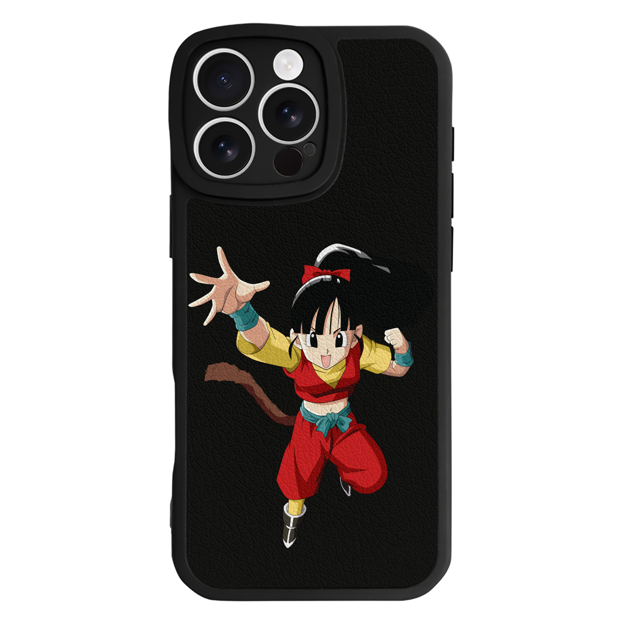 （画像用） ドラゴンボール パン DRAGON BALL Pan 【iPhone 16シリーズ対応】シリコンスマホケース（レザー調） 材質：シリコン